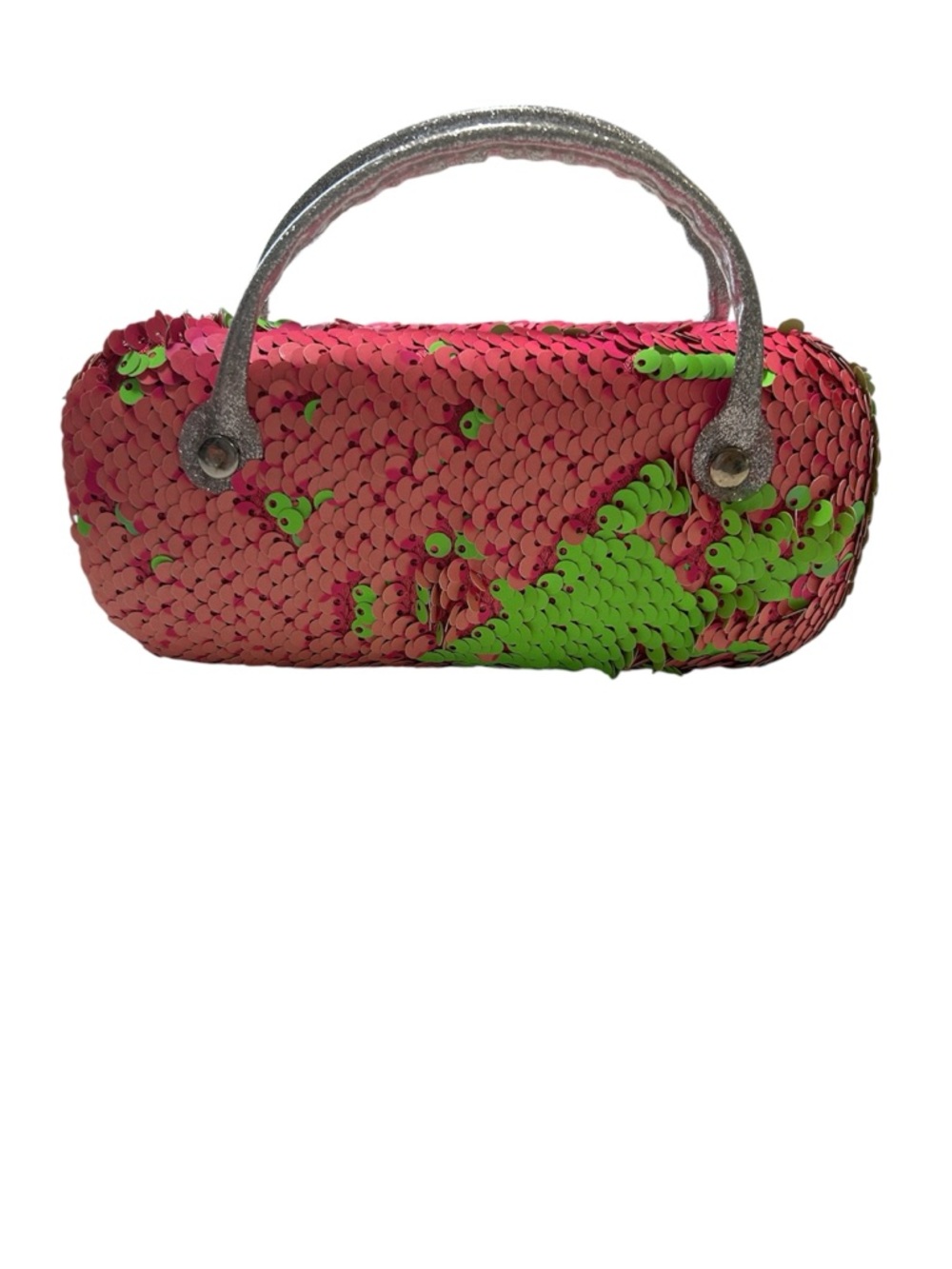 Two Toned Sequin Sunglasses Case